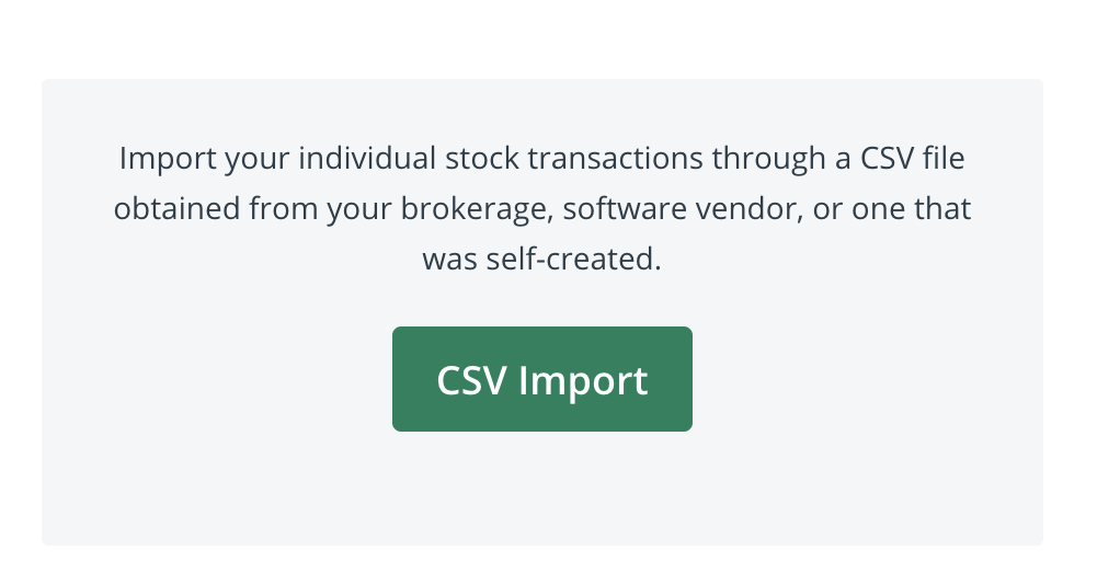 CryptoTrader.Tax TaxAct CSV Import